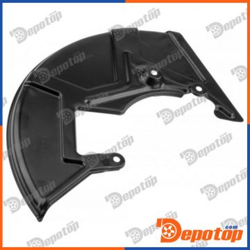 Déflecteur, disque de frein avant gauche pour VW | HTO-VW-060, 57SKV272